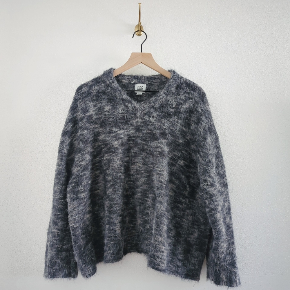 Urban Outfitters Asher Over Sized Fluffy Sweater Size L, Cabincore, Cozy